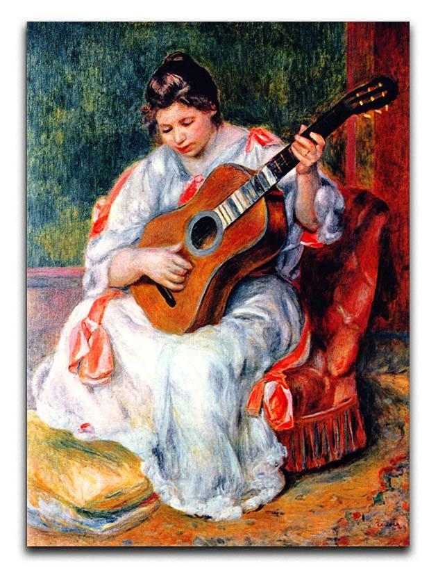 Guitarist by Renoir Canvas Print or Poster  - Canvas Art Rocks - 1