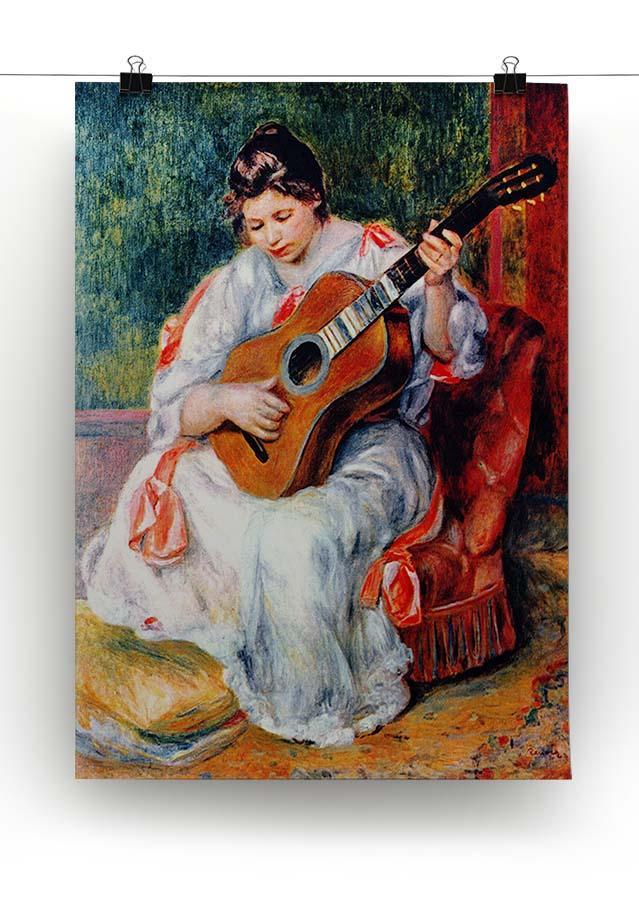 Guitarist by Renoir Canvas Print or Poster - Canvas Art Rocks - 2