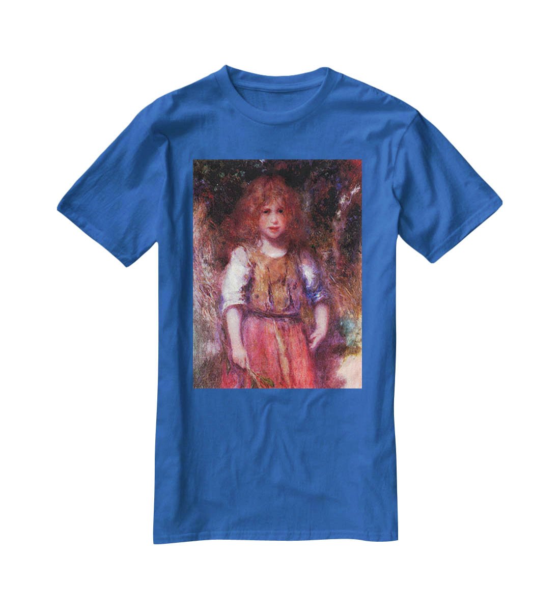 Gypsy girl by Renoir T-Shirt - Canvas Art Rocks - 2