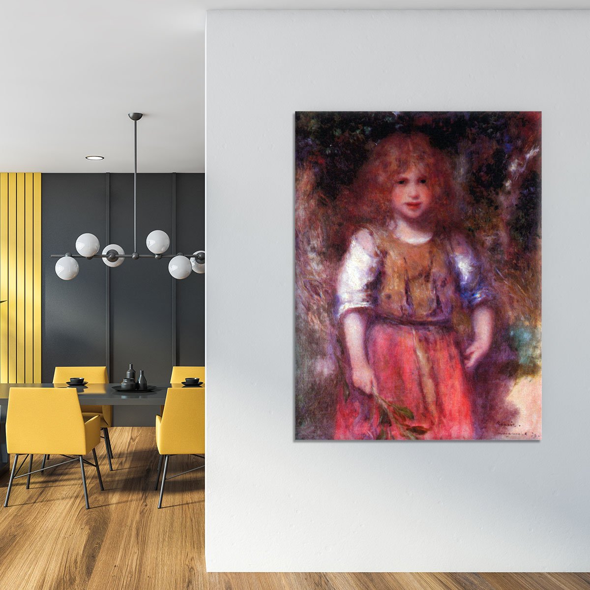 Gypsy girl by Renoir Canvas Print or Poster