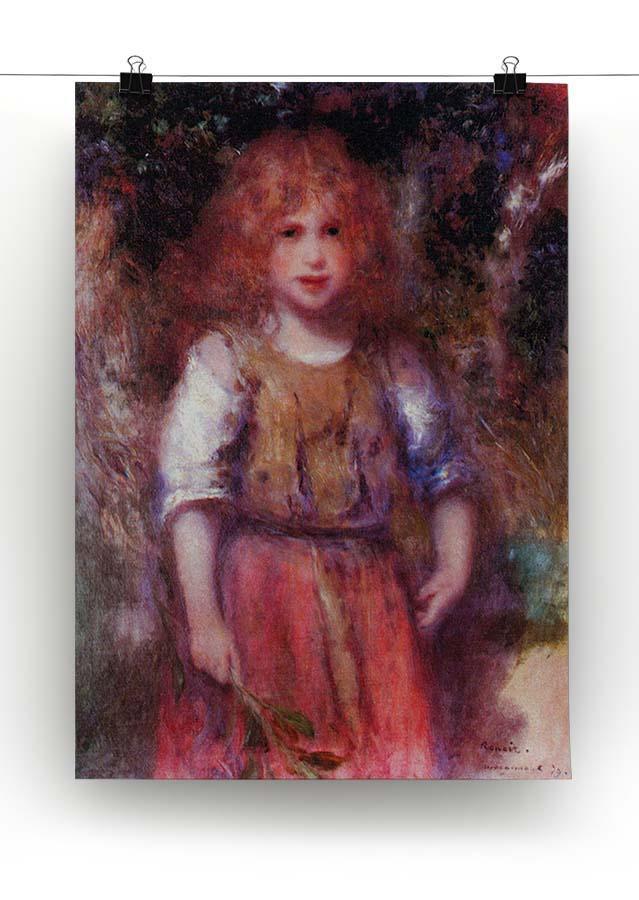 Gypsy girl by Renoir Canvas Print or Poster - Canvas Art Rocks - 2
