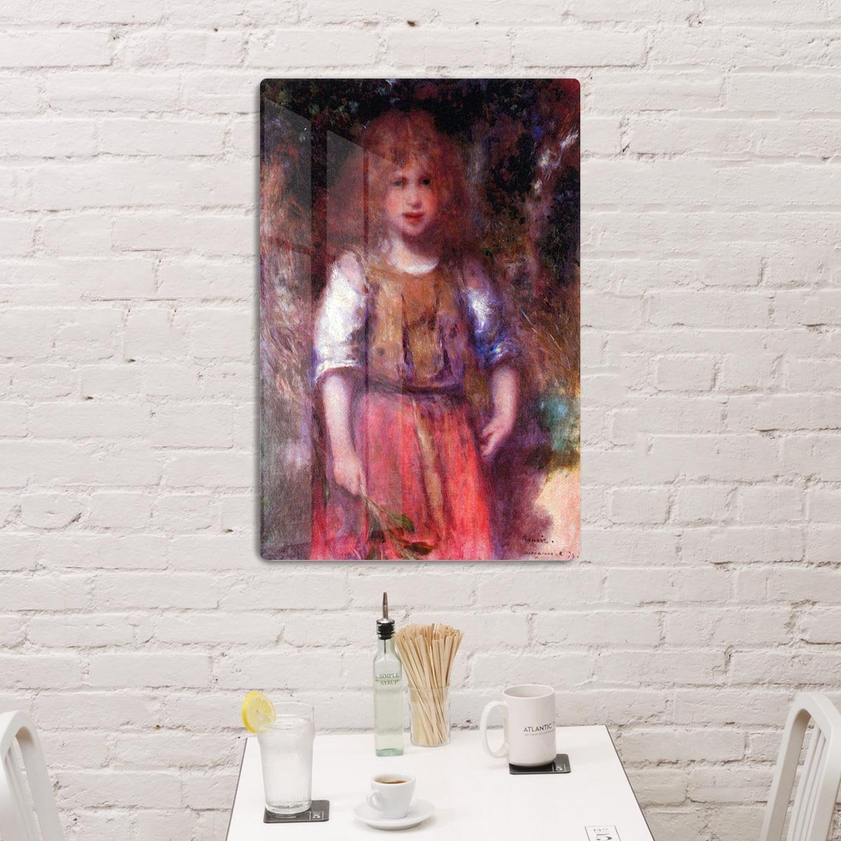 Gypsy girl by Renoir HD Metal Print