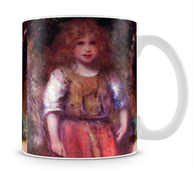 Gypsy girl by Renoir Mug - Canvas Art Rocks - 1