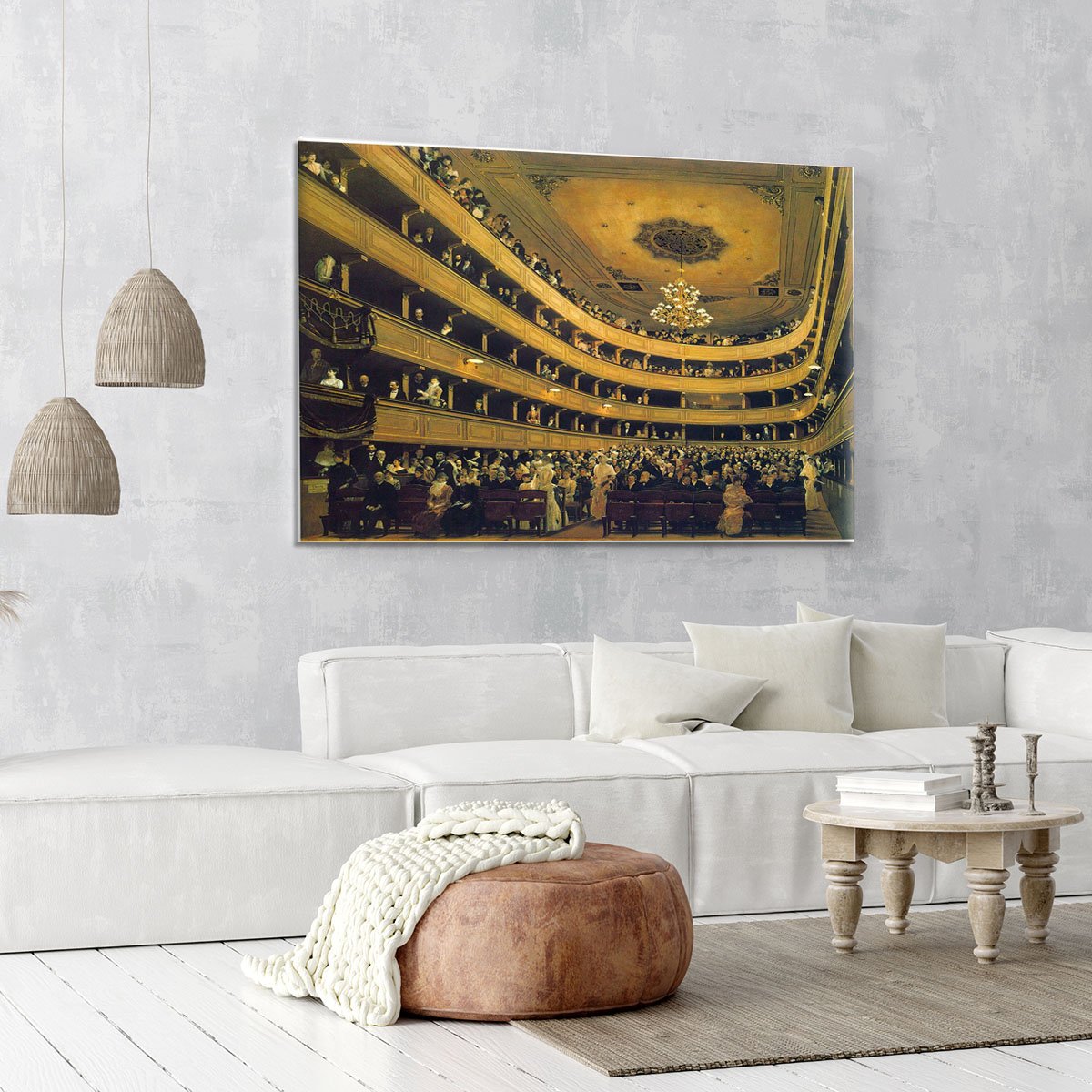 Hall by Klimt Canvas Print or Poster