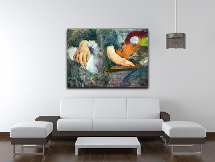 Hand Study by Degas Canvas Print or Poster - Canvas Art Rocks - 4