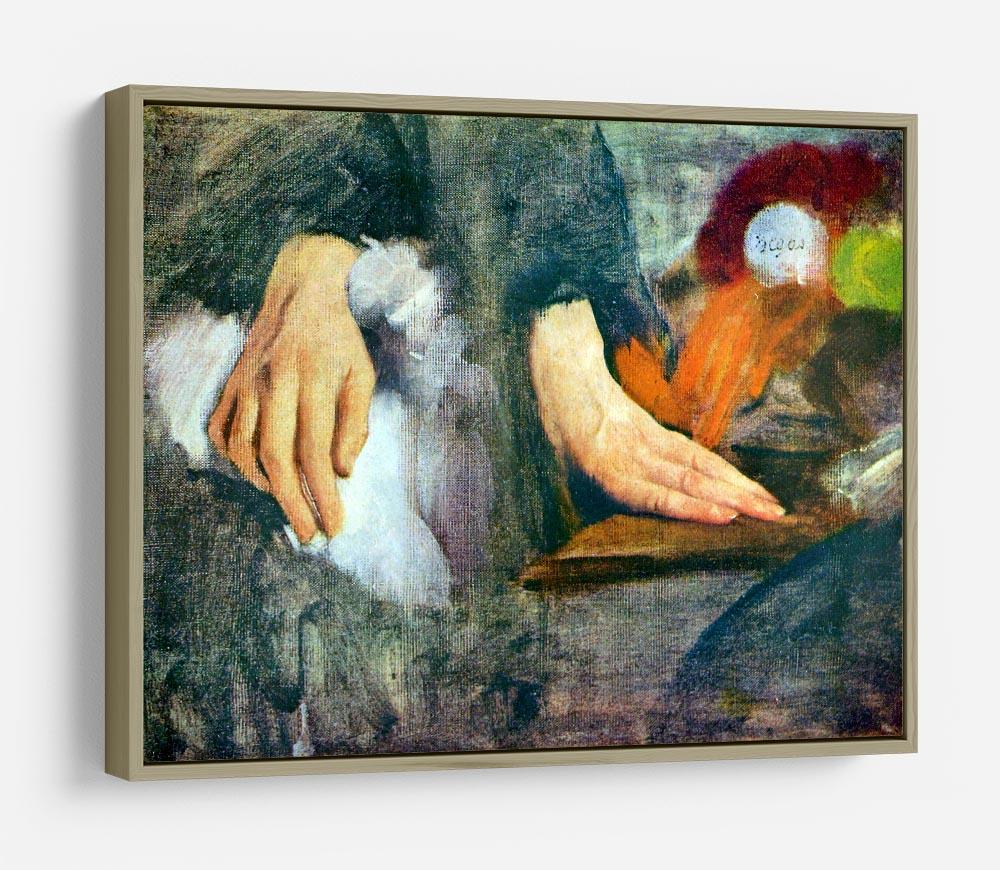 Hand Study by Degas HD Metal Print - Canvas Art Rocks - 8