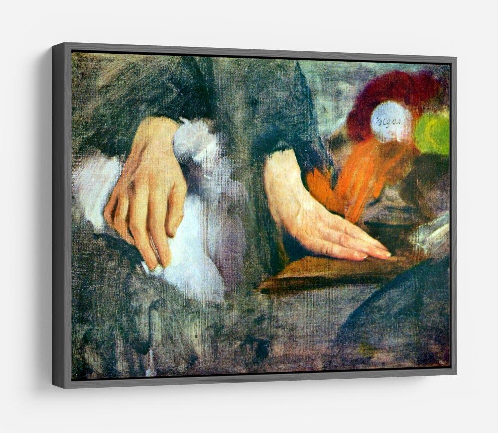 Hand Study by Degas HD Metal Print - Canvas Art Rocks - 9