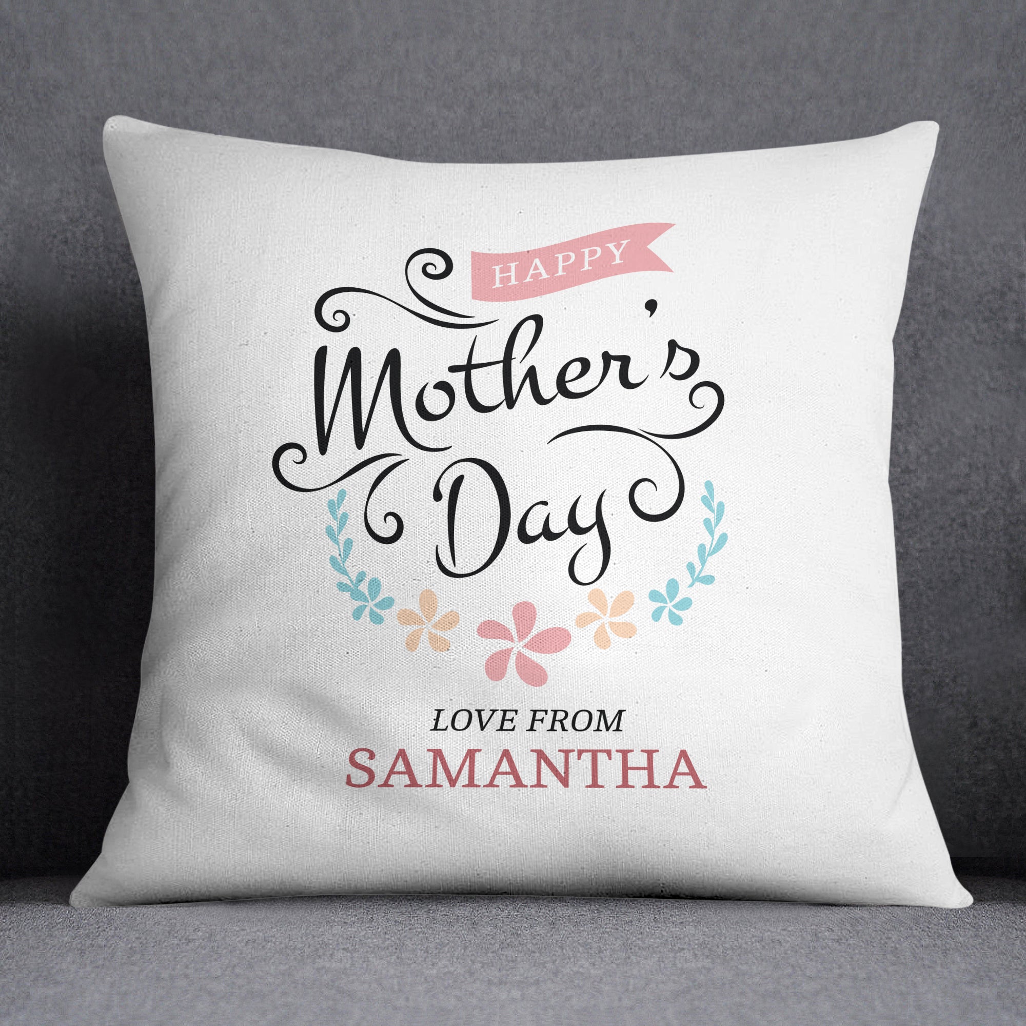 Personalised Happy Mother's Day Cushion