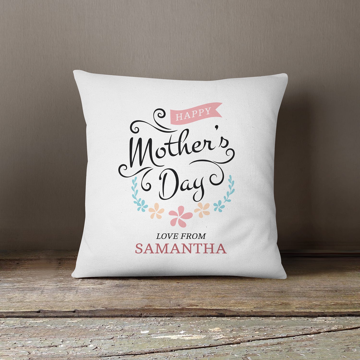 Personalised Happy Mother's Day Cushion