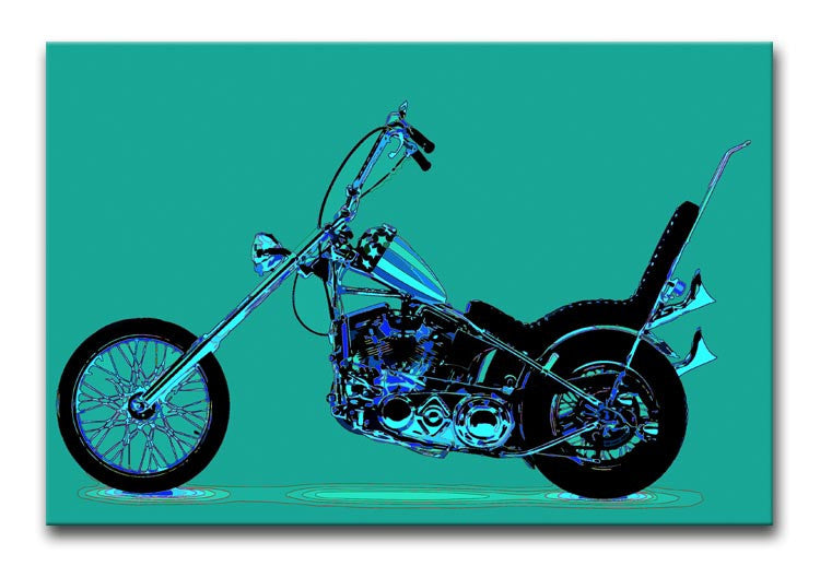 Harley Davidson Print - Canvas Art Rocks - 3