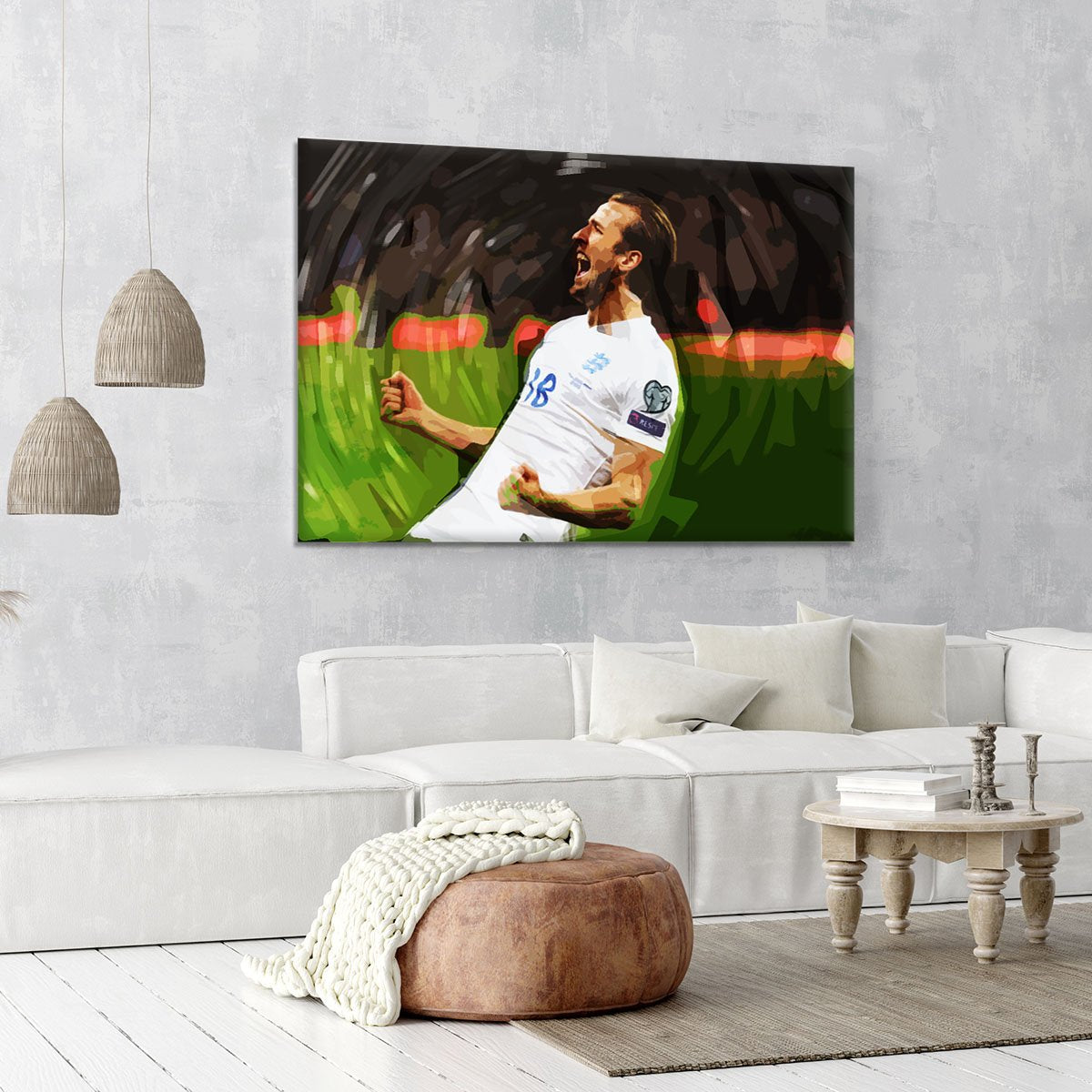 Harry Kane England Canvas Print or Poster