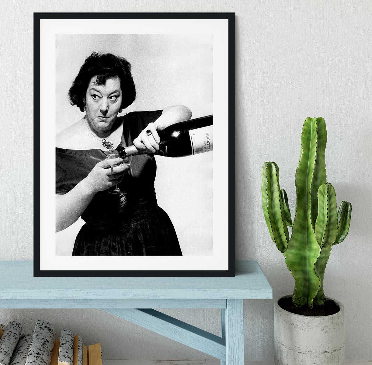 Hattie Jacques Framed Print - Canvas Art Rocks - 1