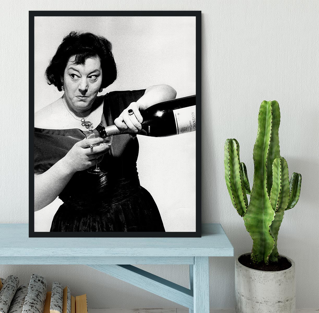 Hattie Jacques Framed Print - Canvas Art Rocks - 2