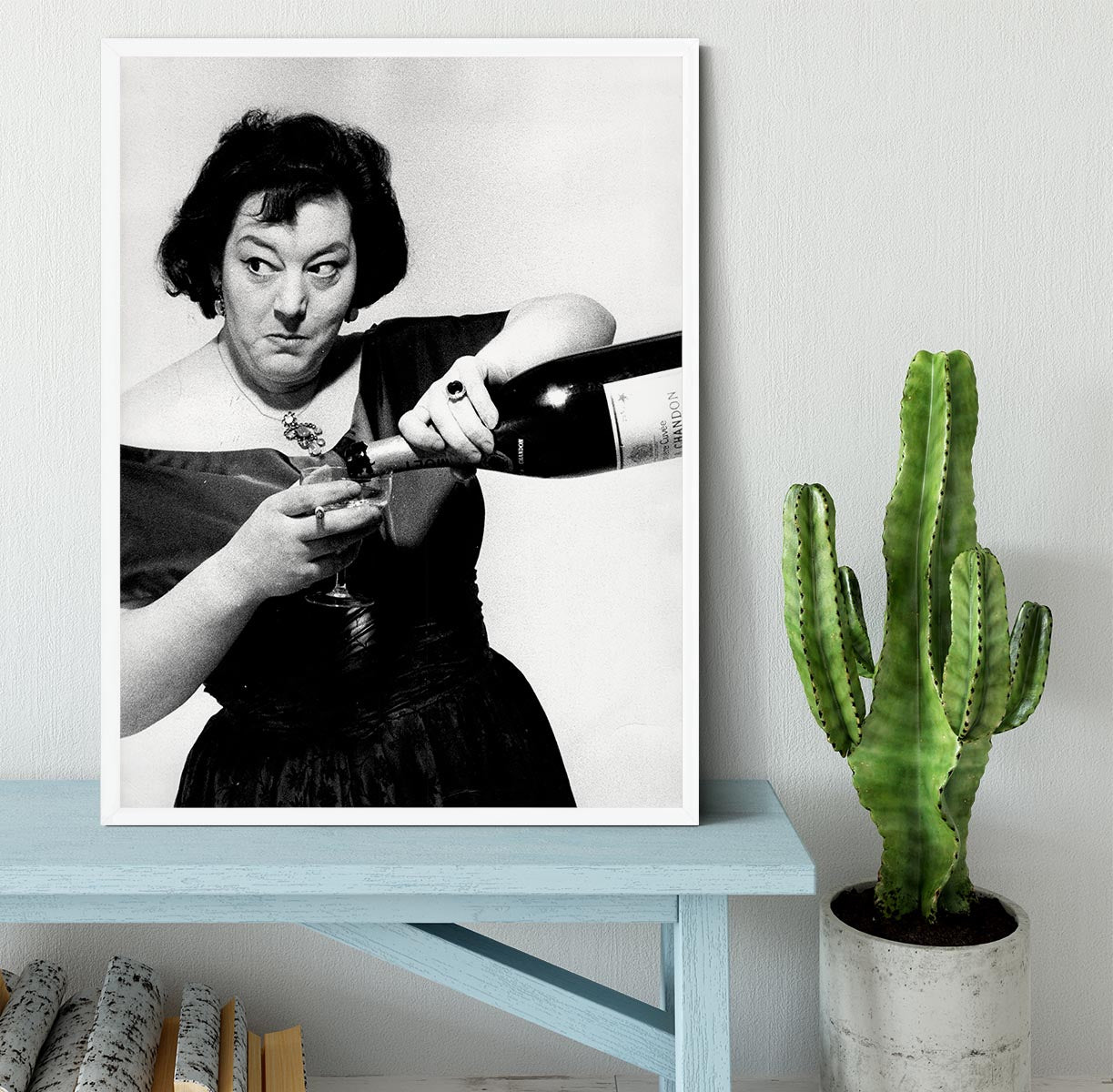 Hattie Jacques Framed Print - Canvas Art Rocks -6