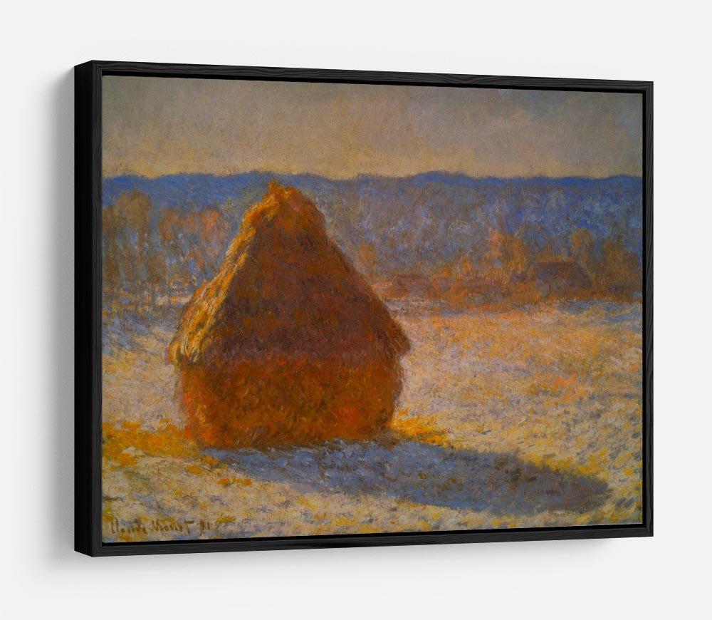 Haystacks in Snow by Monet HD Metal Print