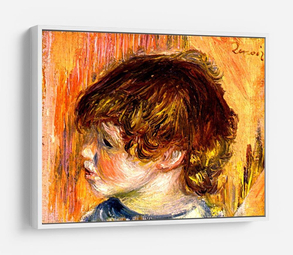 Head of a young girl by Renoir HD Metal Print