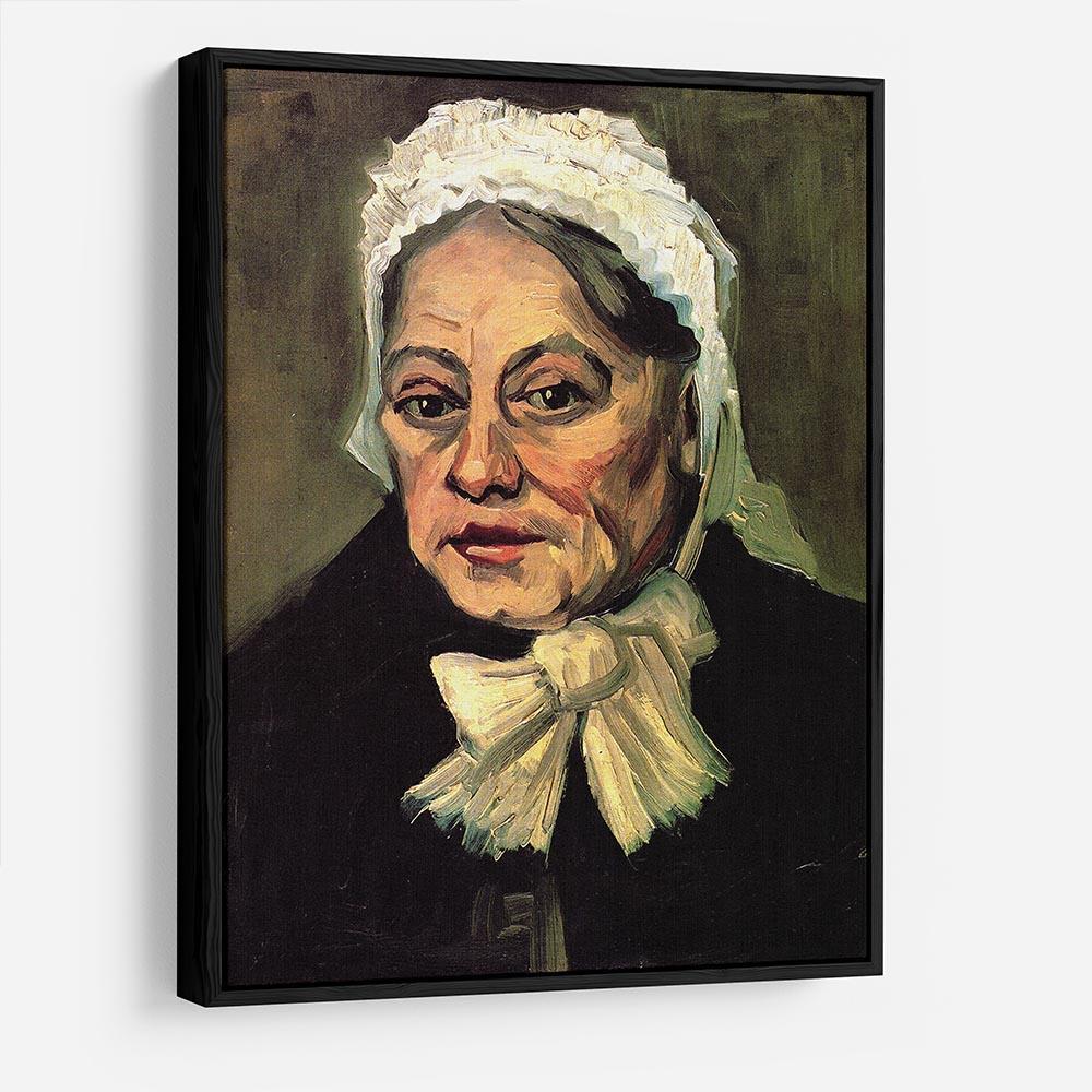 Head of an Old Woman with White Cap The Midwife by Van Gogh HD Metal Print