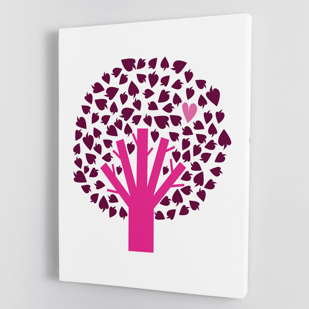 Heart Tree Canvas Print or Poster