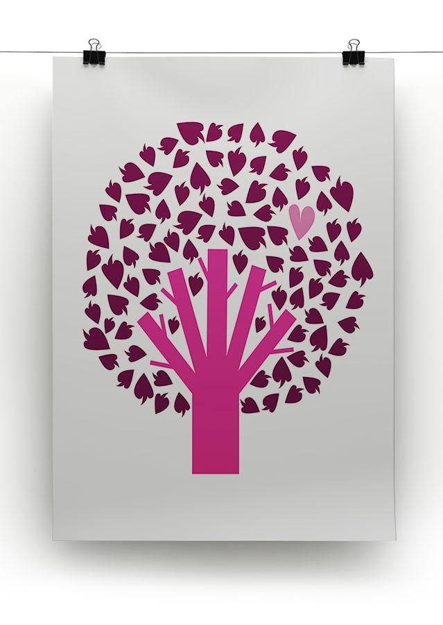 Heart Tree Canvas Print or Poster - Canvas Art Rocks - 2