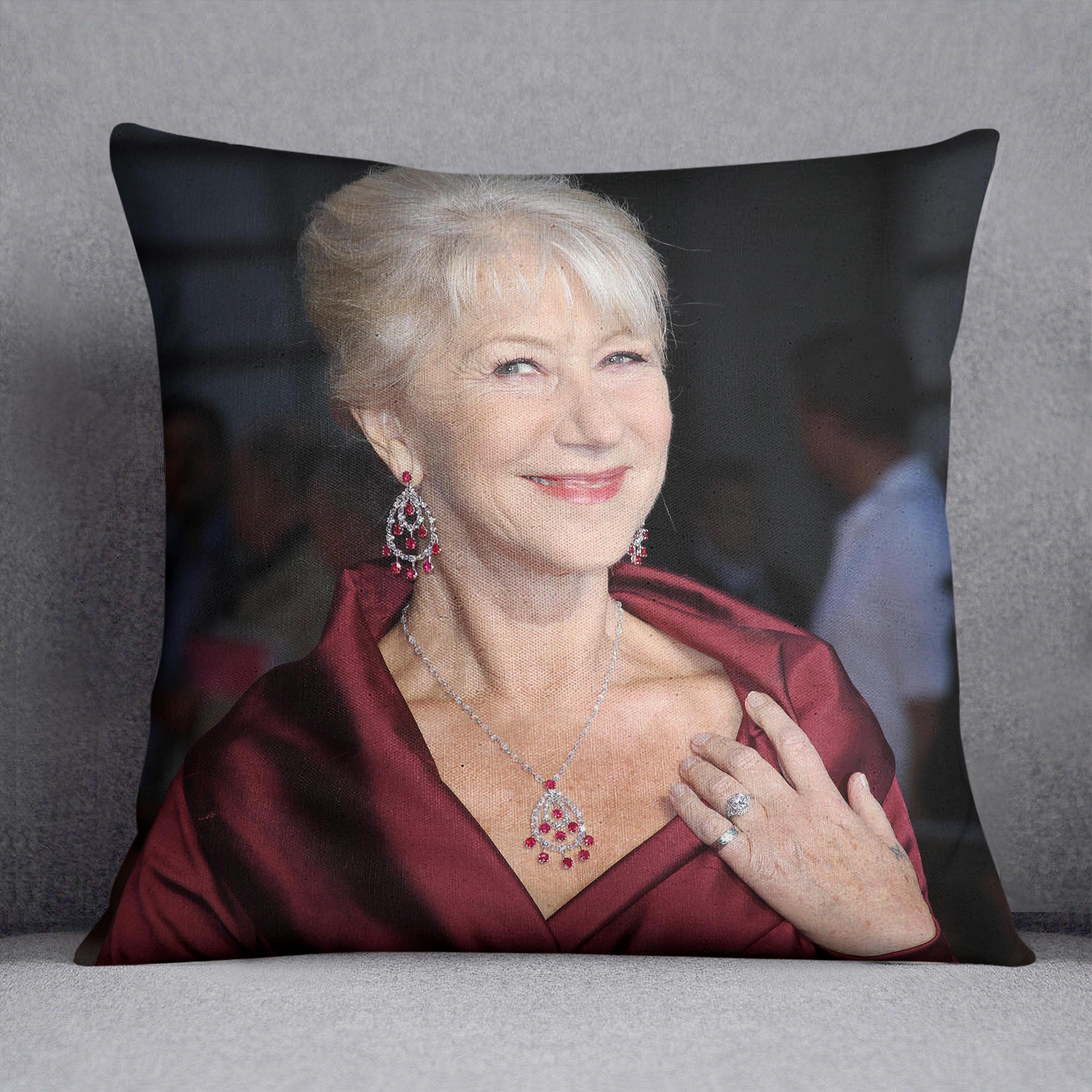 Helen Mirren Cushion