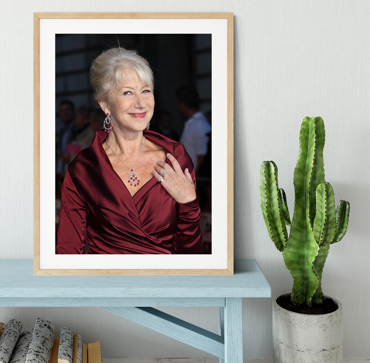 Helen Mirren Framed Print - Canvas Art Rocks - 3