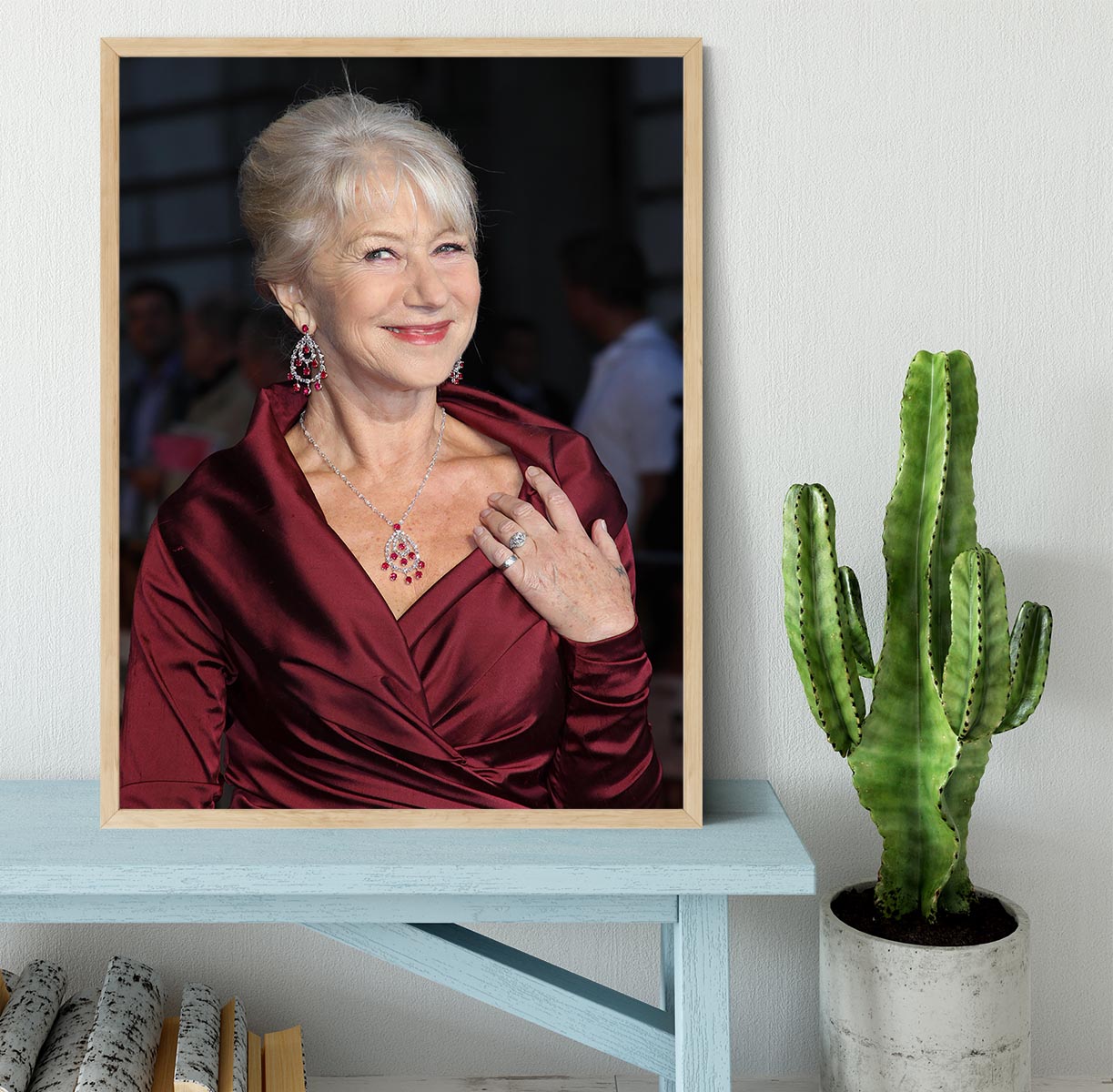 Helen Mirren Framed Print - Canvas Art Rocks - 4