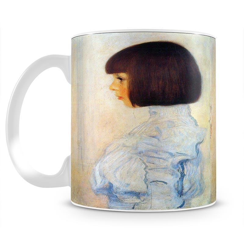 Helene Klimt portrait by Klimt Mug - Canvas Art Rocks - 2