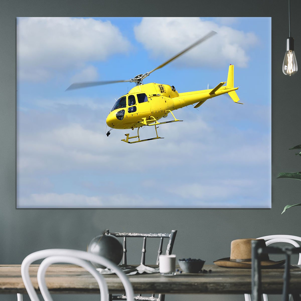 Helicopter rescue Canvas Print or Poster