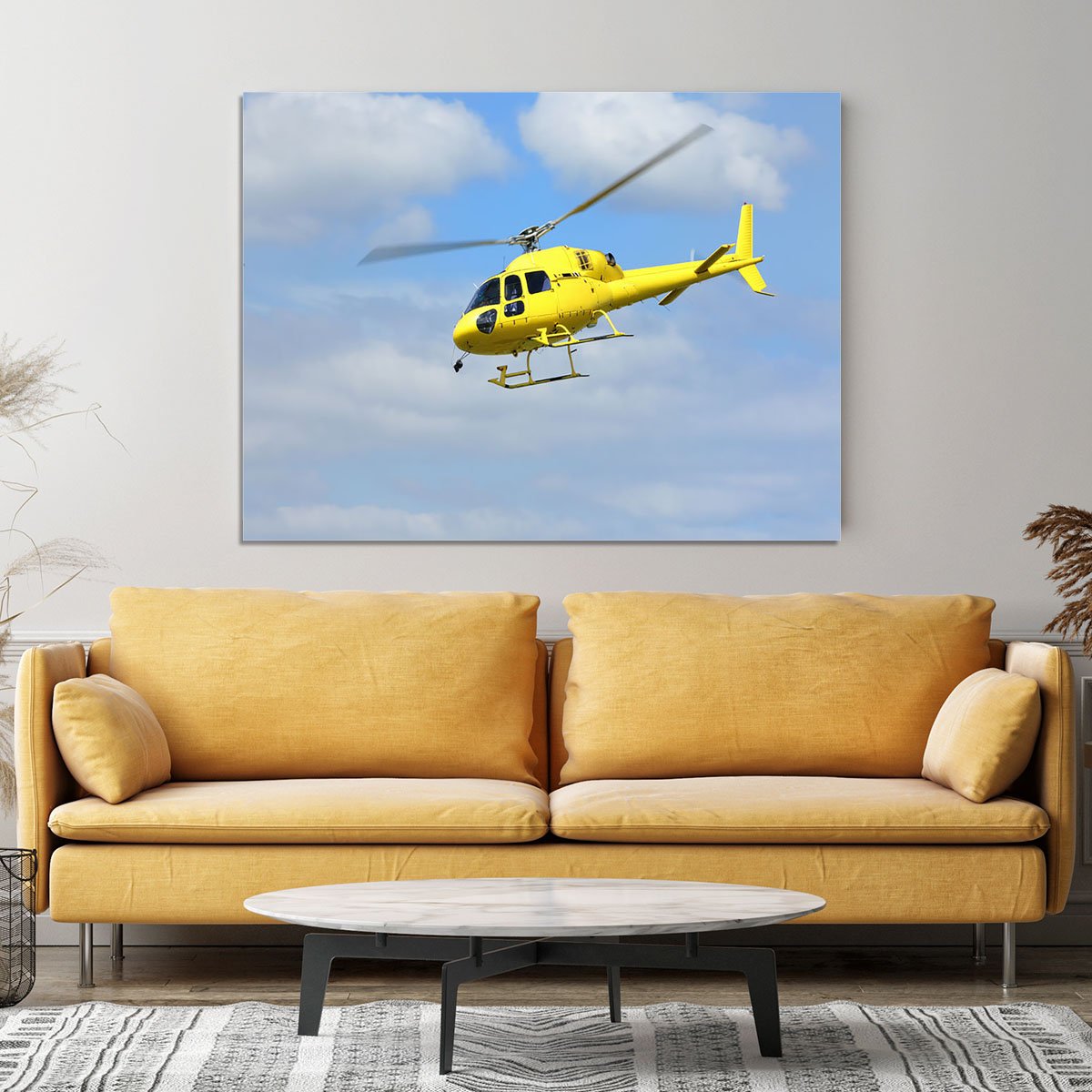 Helicopter rescue Canvas Print or Poster