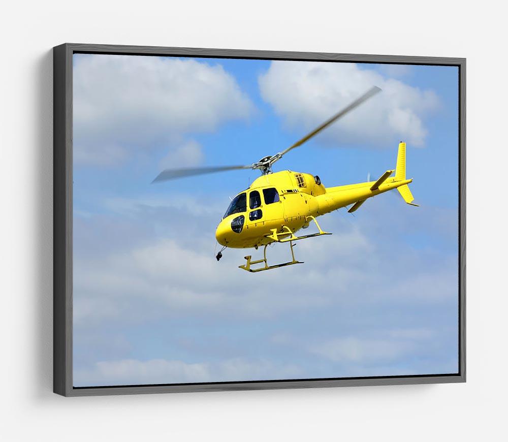Helicopter rescue HD Metal Print