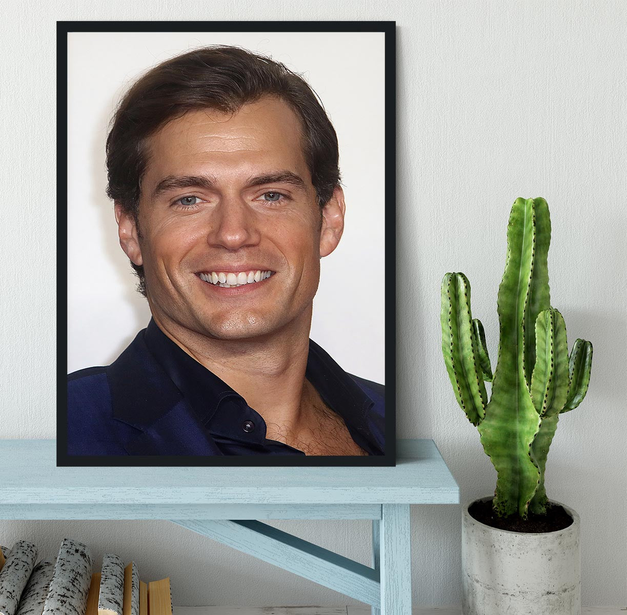 Henry Cavill Framed Print - Canvas Art Rocks - 2