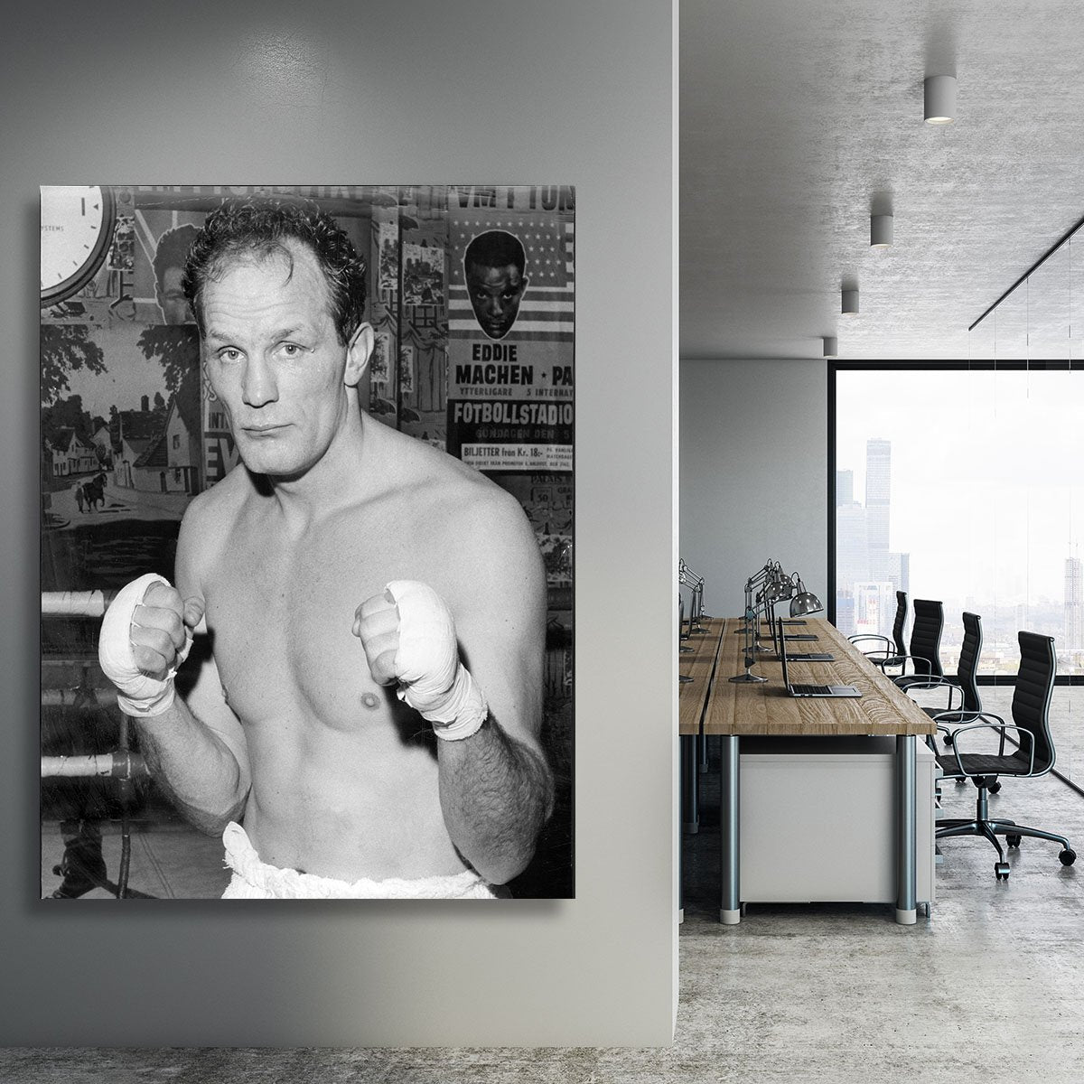Henry Cooper boxer Canvas Print or Poster