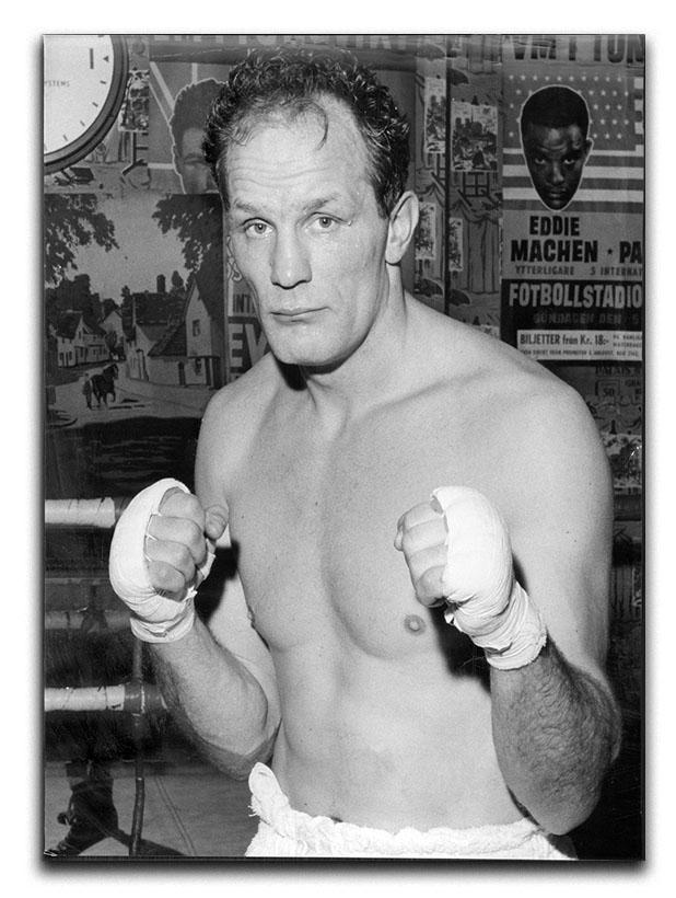 Henry Cooper boxer Canvas Print or Poster  - Canvas Art Rocks - 1