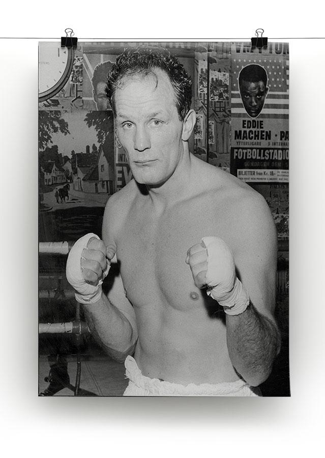 Henry Cooper boxer Canvas Print or Poster - Canvas Art Rocks - 2