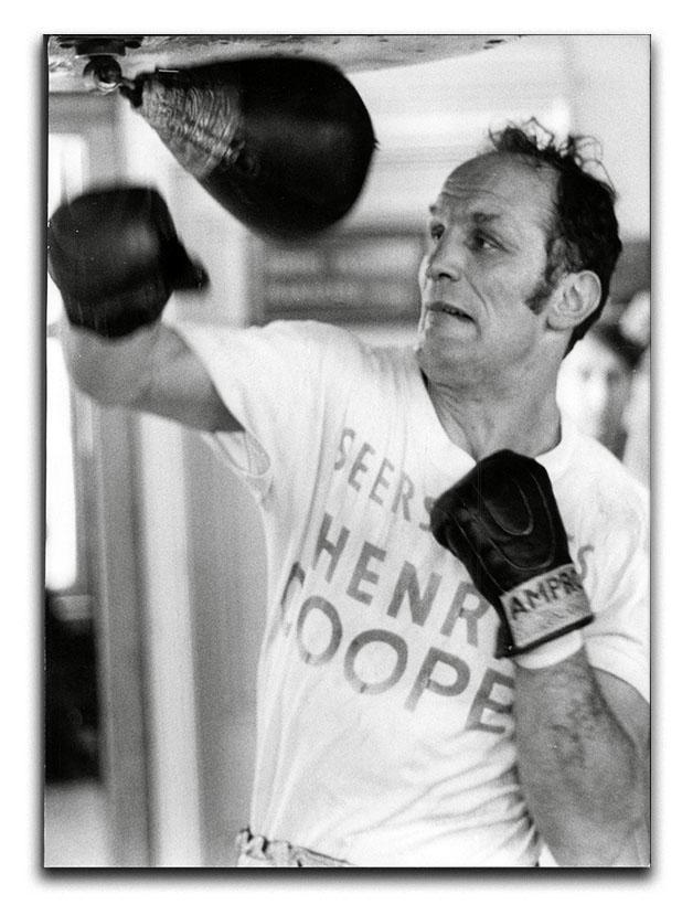 Henry Cooper in training Canvas Print or Poster  - Canvas Art Rocks - 1