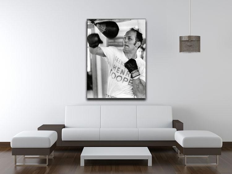 Henry Cooper in training Canvas Print or Poster - Canvas Art Rocks - 4