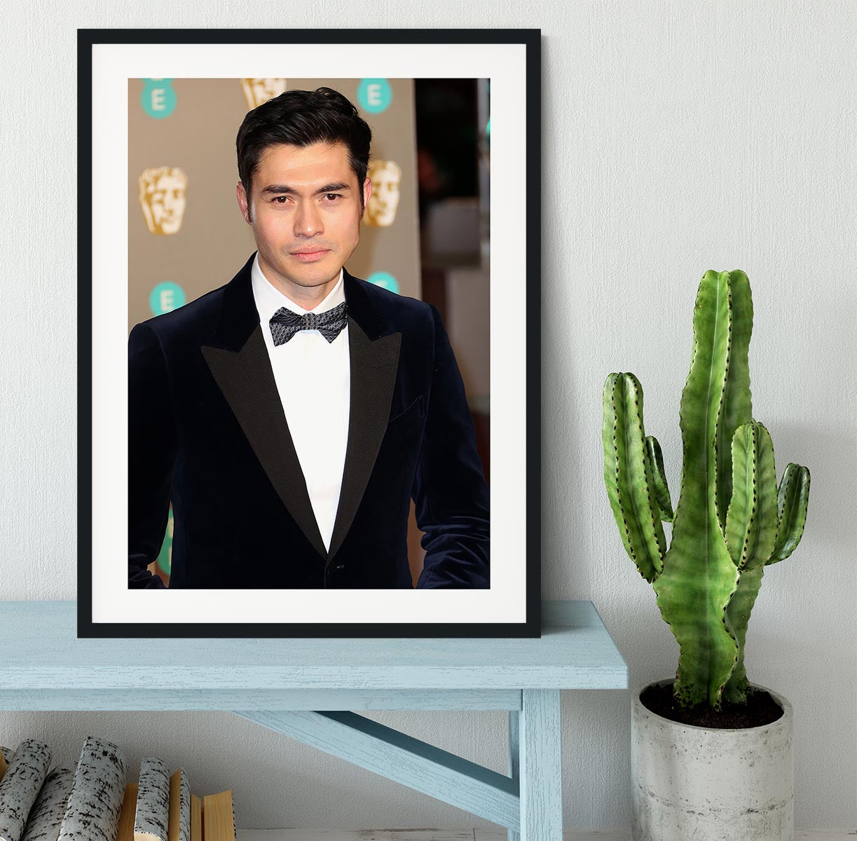 Henry Golding Framed Print - Canvas Art Rocks - 1