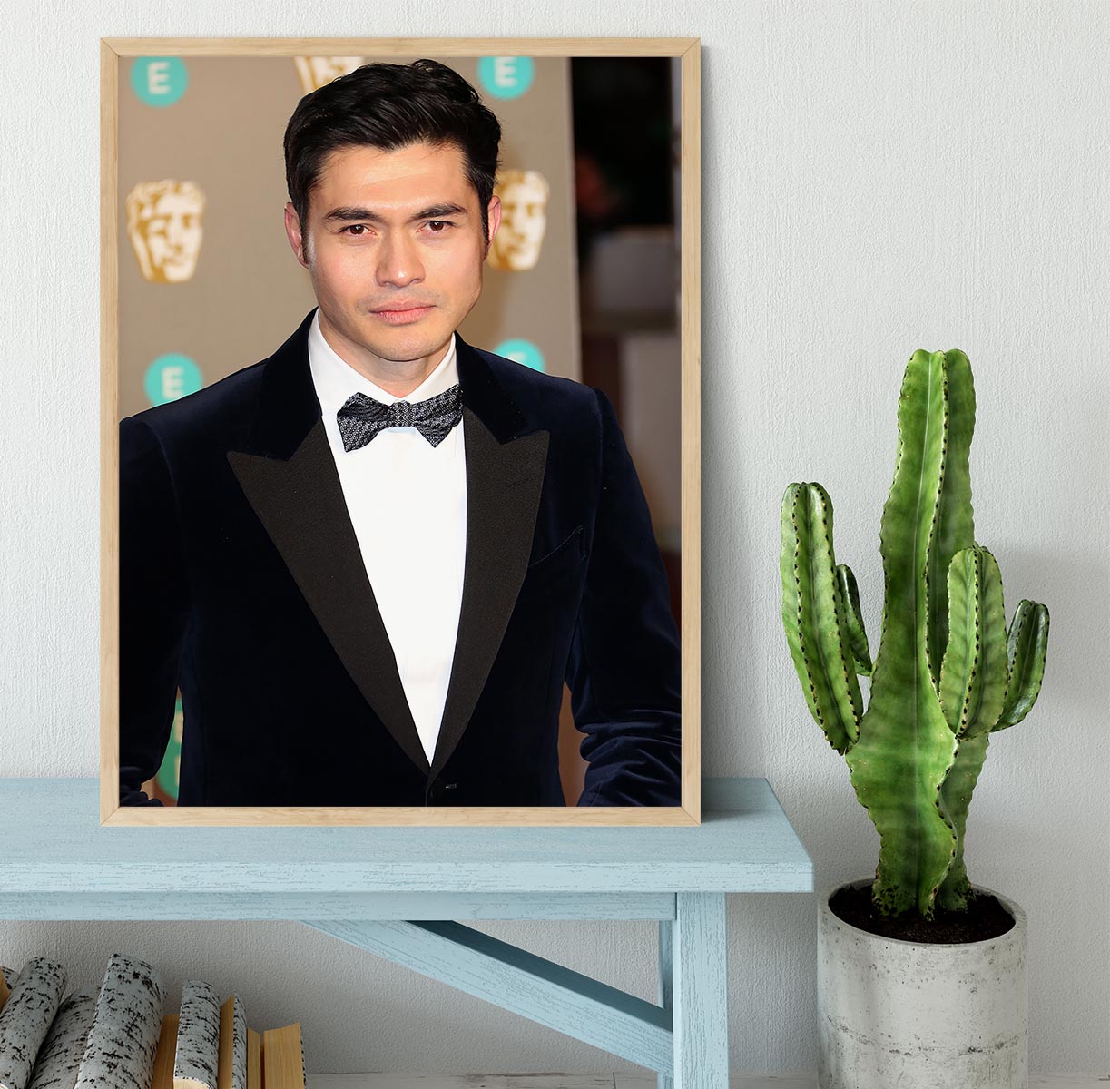 Henry Golding Framed Print - Canvas Art Rocks - 4