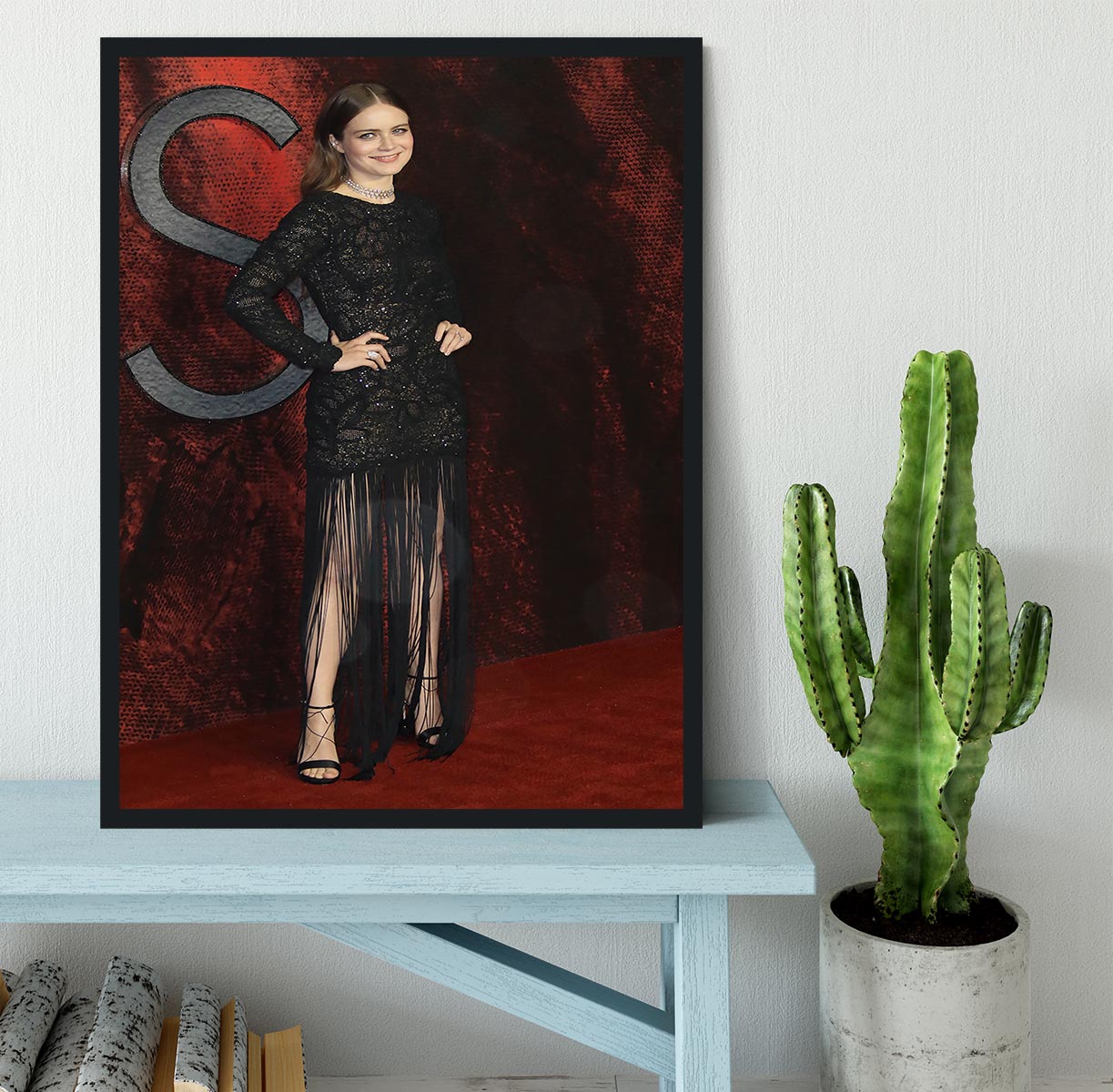 Hera Hilmar Framed Print - Canvas Art Rocks - 2