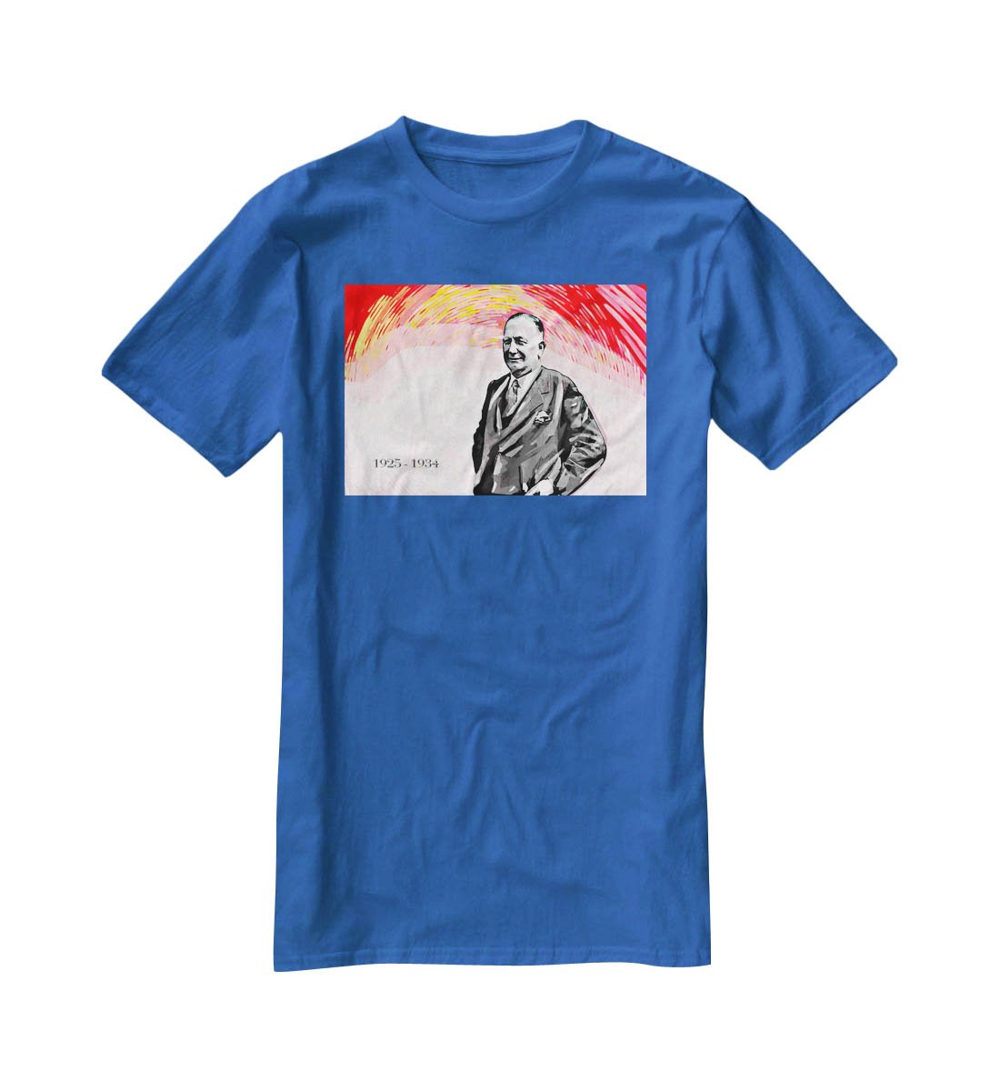 Herbert Chapman T-Shirt - Canvas Art Rocks - 2