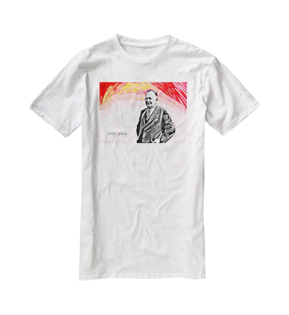 Herbert Chapman T-Shirt - Canvas Art Rocks - 5