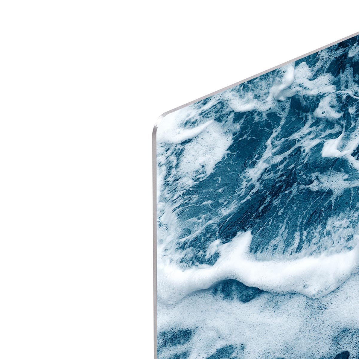 High Angle View Of Rippled Water HD Metal Print