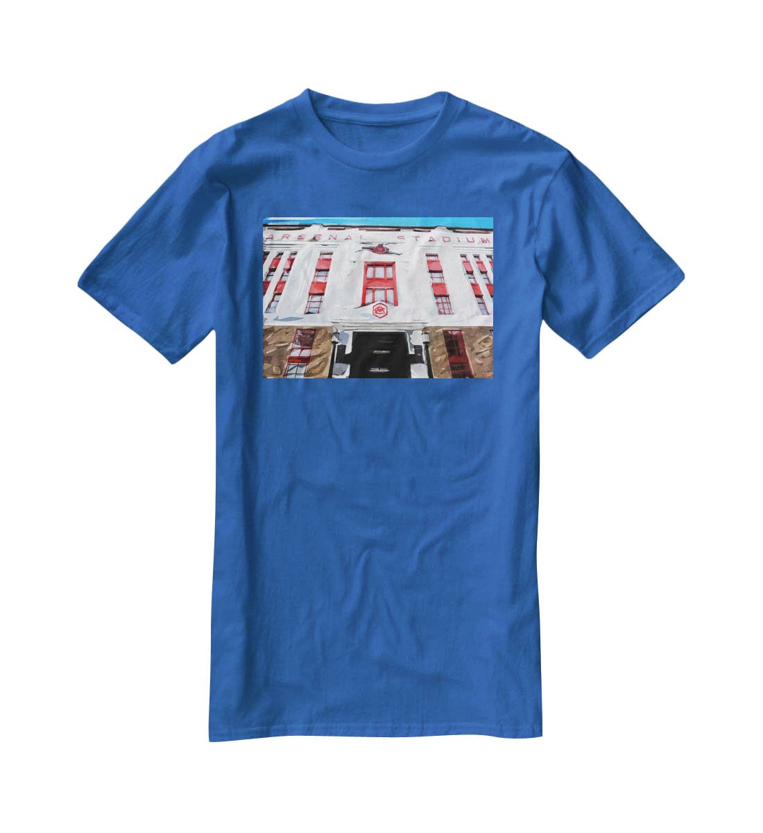 Highbury Stadium T-Shirt - Canvas Art Rocks - 2