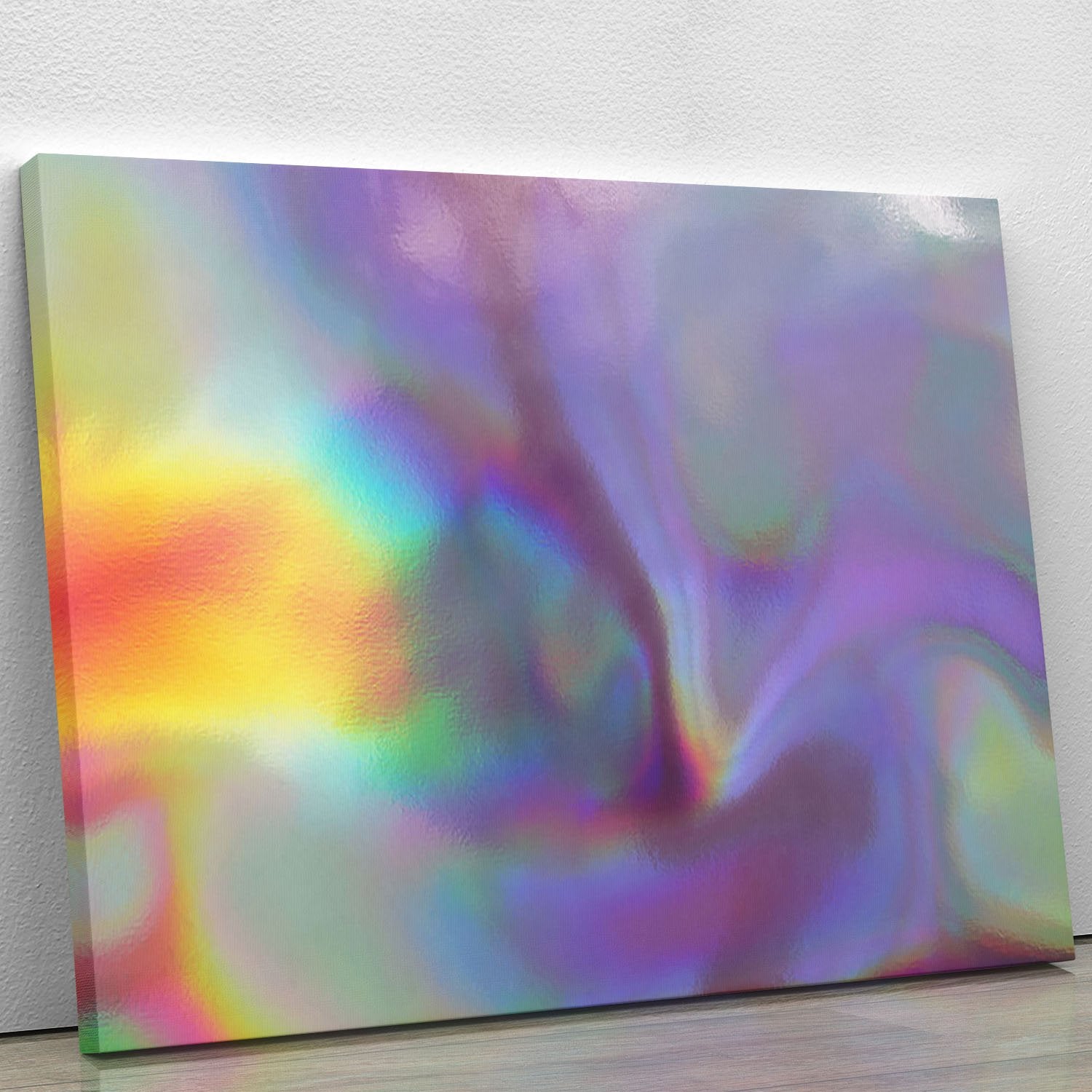 Holographic texture 2 Canvas Print or Poster