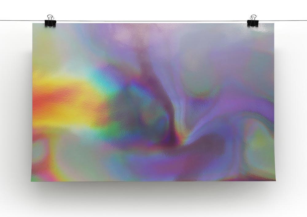 Holographic texture 2 Canvas Print or Poster - Canvas Art Rocks - 2