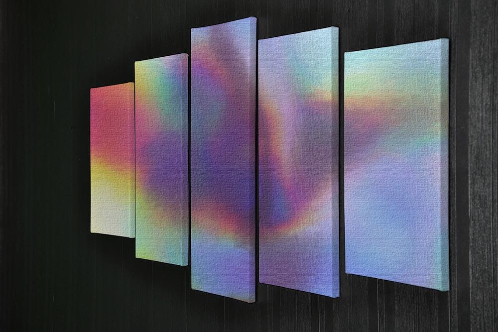 Holographic texture 5 Split Panel Canvas  - Canvas Art Rocks - 2