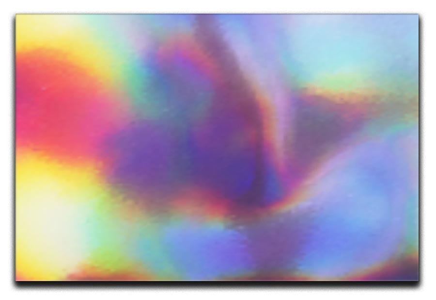 Holographic texture Canvas Print or Poster  - Canvas Art Rocks - 1