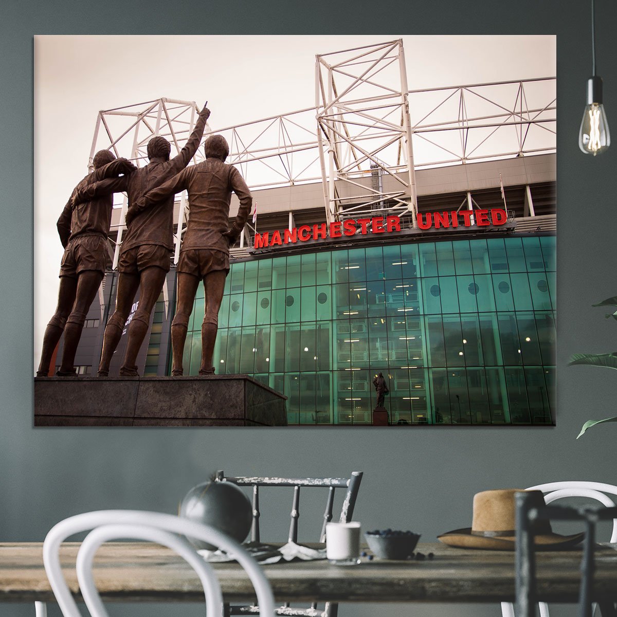 Holy Trinity Old Trafford Canvas Print or Poster