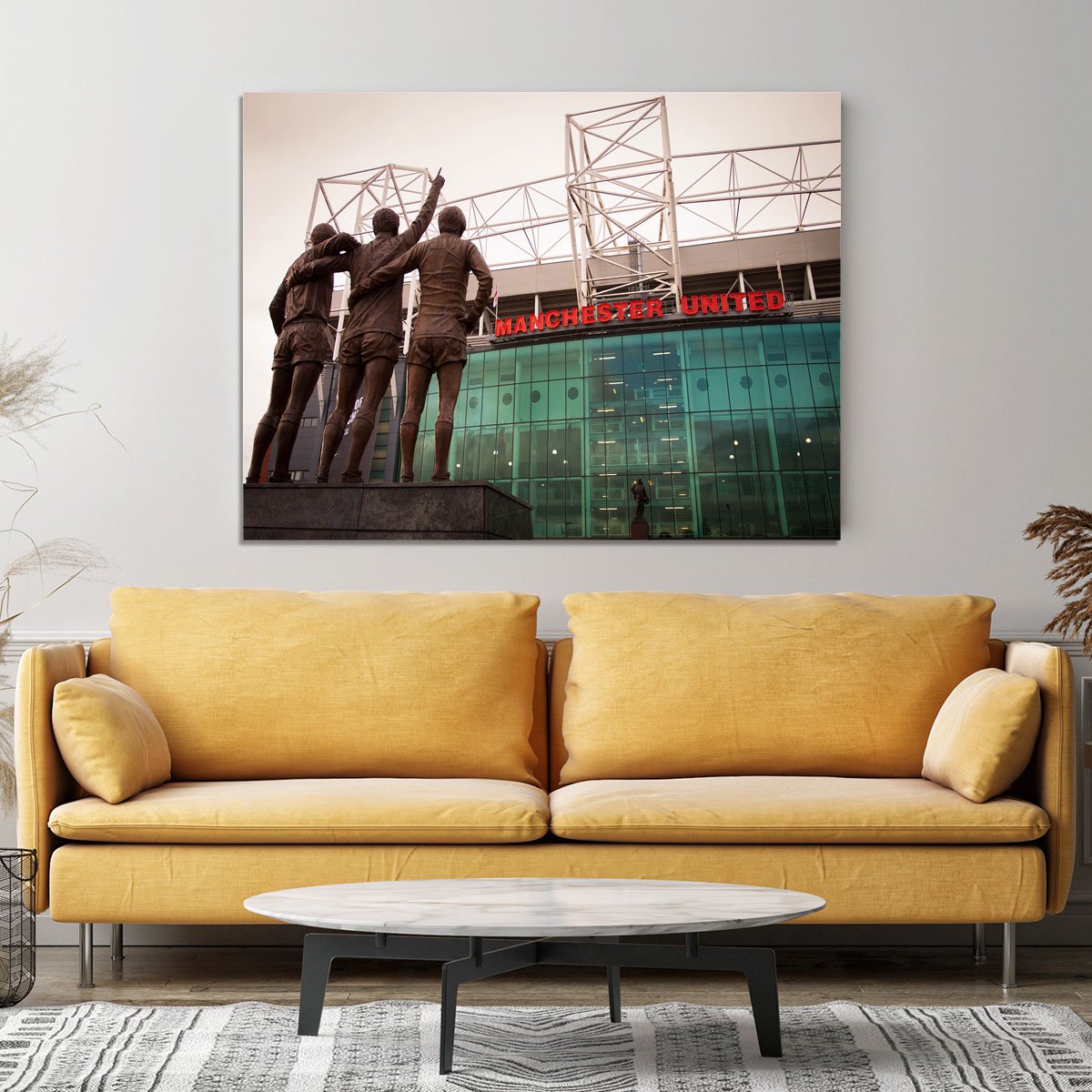 Holy Trinity Old Trafford Canvas Print or Poster