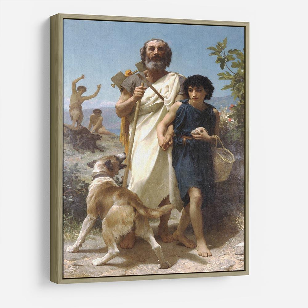Homer and his Guide 1874 By Bouguereau HD Metal Print